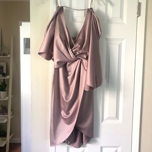 ASOS blush dress